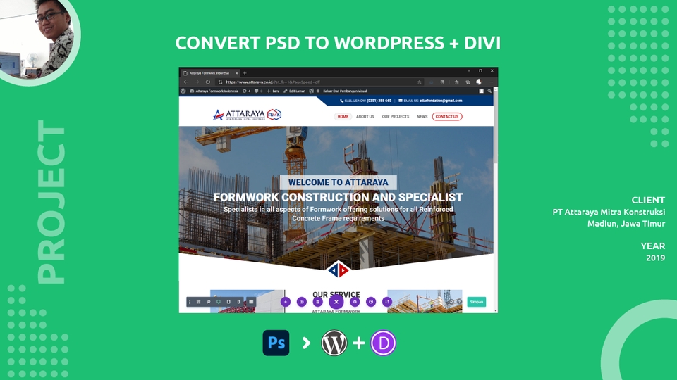 Web Development - Convert Design Figma, PSD ke Wordpress Elementor, Divi, 3 Hari Jadi - 7