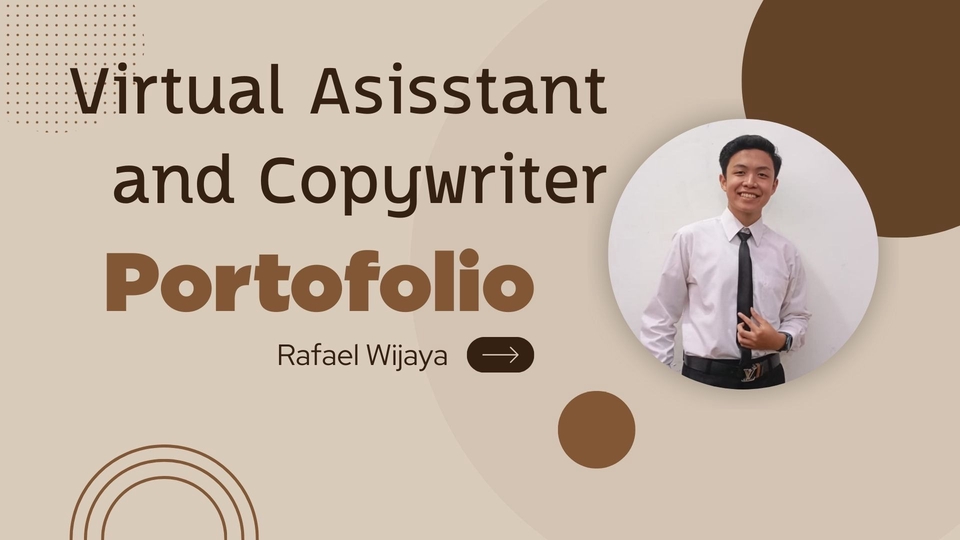 Jasa Copywriting dan Virtual Assistant Profesional Rafael Wijaya Portfolio