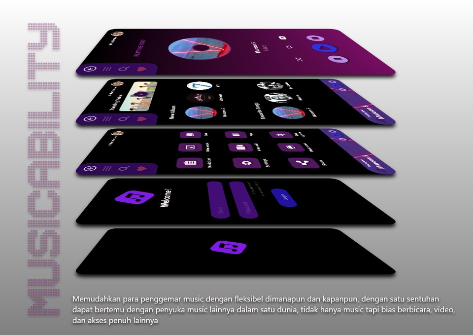 UI & UX Design - Pembuatan Jasa UI dengan Gaya Modern dan Kreatif untuk Mobile dan Web - 5