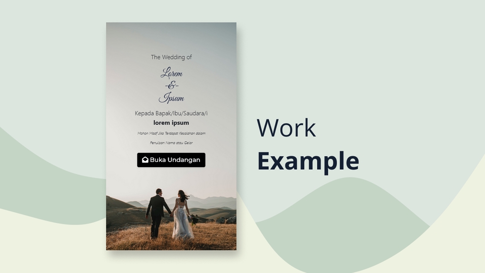 Web Development - Custom Wedding Web Invitation - 3