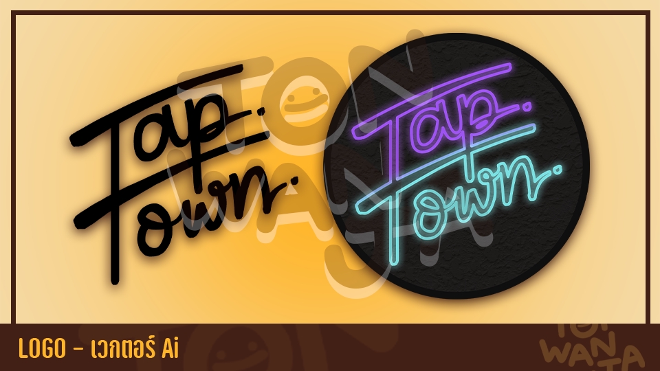 Logo - รับออกแบบโลโก้การ์ตูน ลายเส้น ไฟล์ .ai เวกเตอร์ - 26