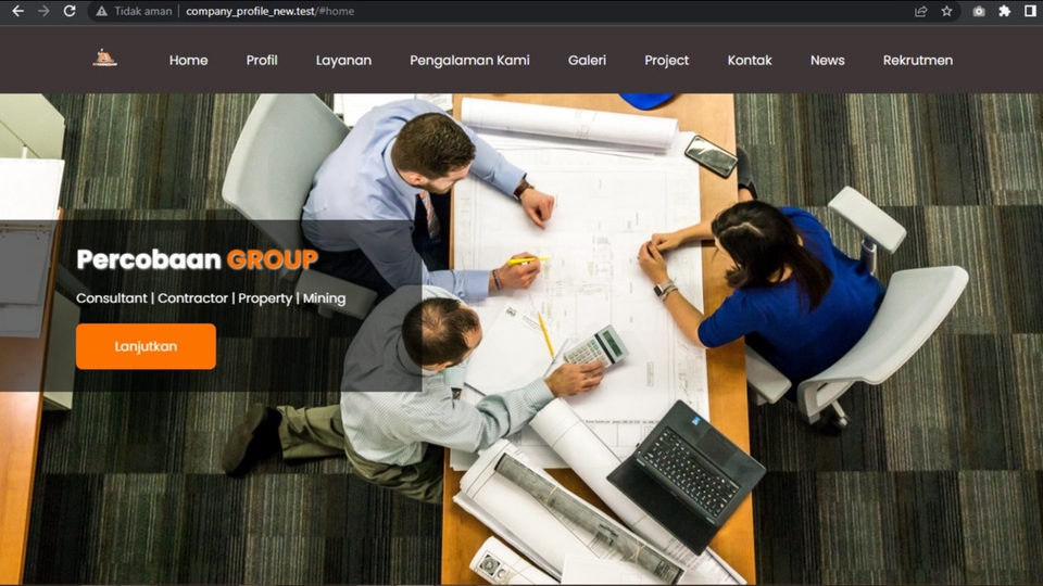 Web Development - Profile Perusahaan ABCD - 1