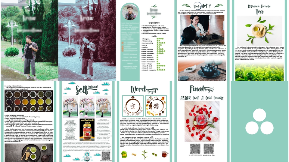Portfolio & Resume - Portfolio / Resume เรียนต่อหรือสมัครทำงาน ภาษาไทย-จีน(ตัวเต็มหรือตัวย่อ) - 5