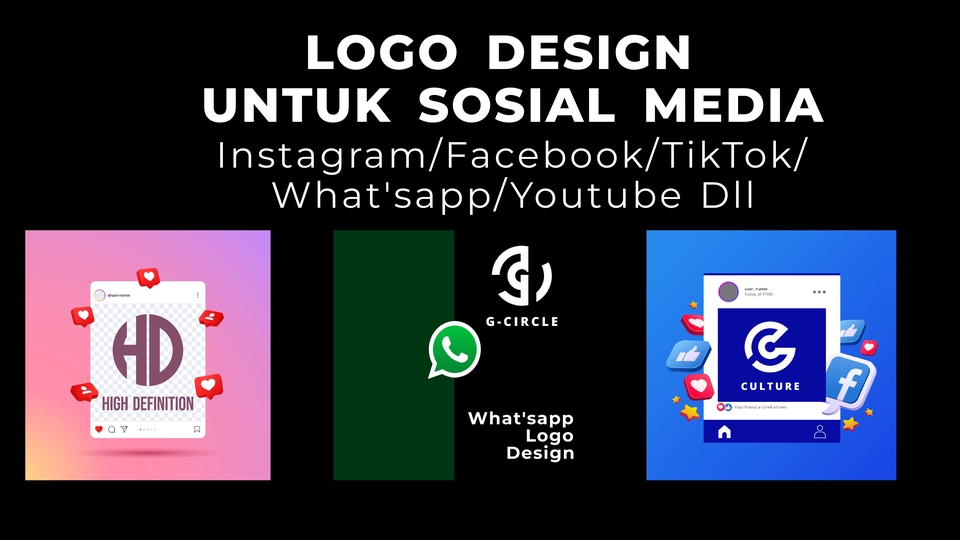 Desain Logo Kilat