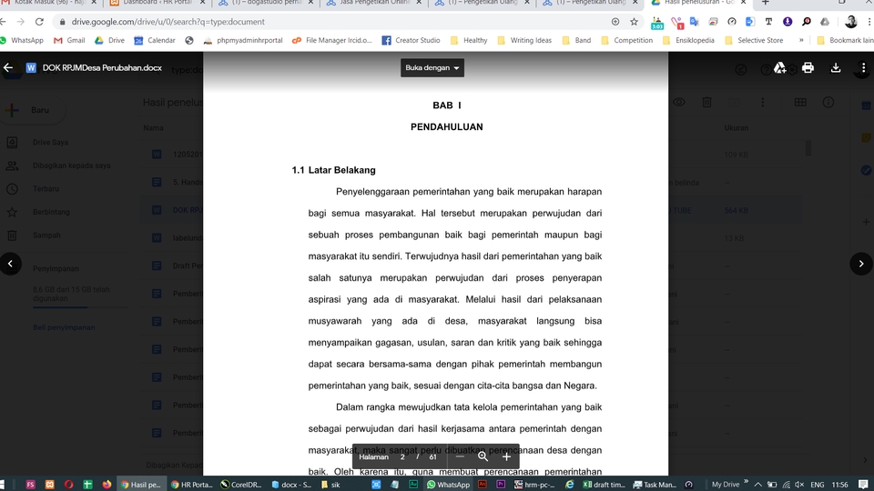 Pengetikan Umum - Pengetikan Ulang Dokumen ke Microsoft Word (.doc/.docx) - 2