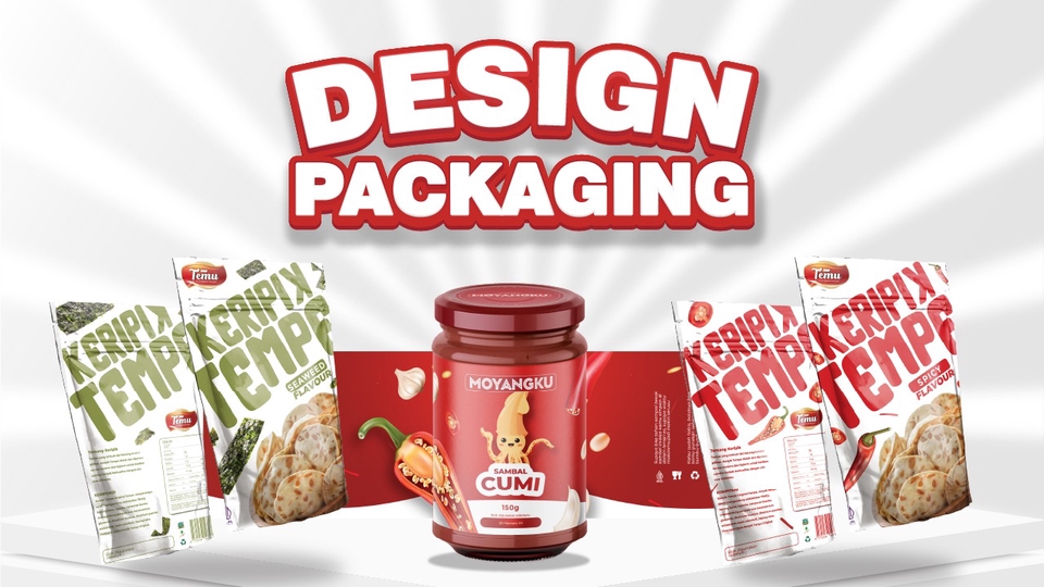 Jasa Desain Kemasan Produk & Desain Packaging - DESIGN KEMASAN PROFESIONAL FOR YOUR BUSSINESS | BUTUH CEPAT? BISA!!