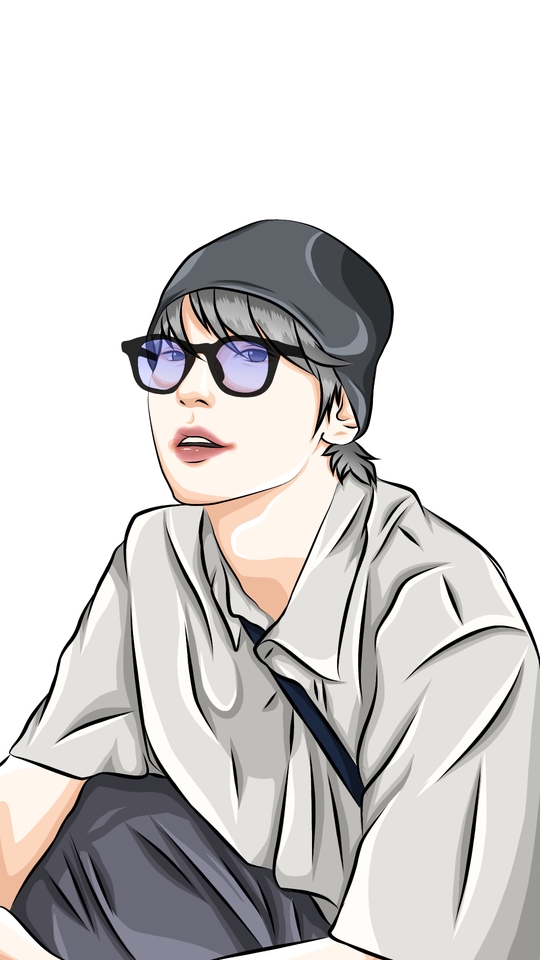 Jasa ilustrasi digital karakter pria dengan topi dan kacamata, ilustrasi kartun, ilustrasi pria, gambar ilustrasi pria, desain ilustrasi karakter, ilustrasi anime, jasa illustrator.