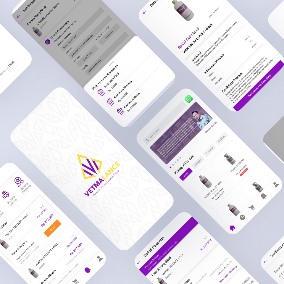 Design UI/UX Mobile & Website (Development)