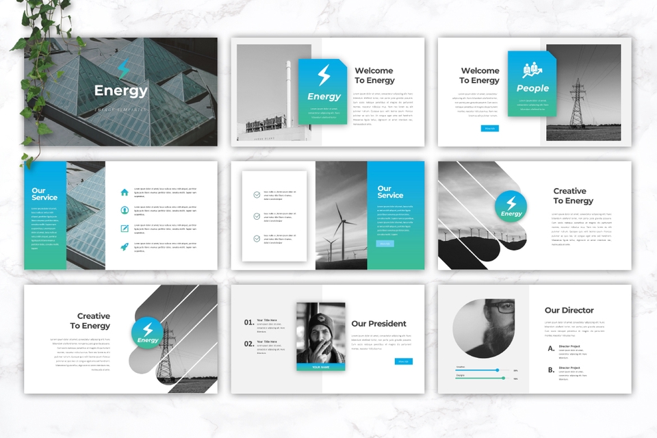 Presentasi - DESAIN PRESENTASI POWERPOINT MINIMALIS MODERN - 7