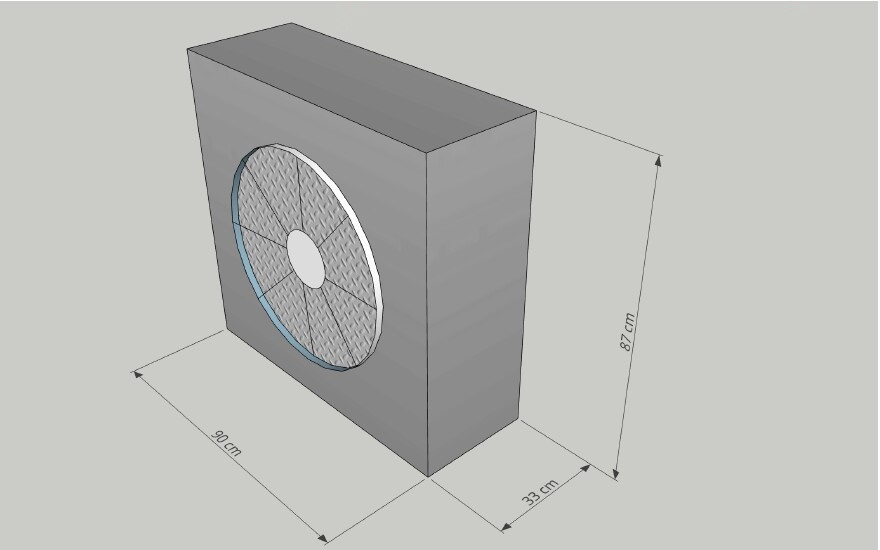 3D Perspective - ออกแบบโมเดล, กราฟฟิก 3D หรือโมเดลที่เคลื่อนไหว จำลองวิเคราะห์อุณหภูมิด้วย PG. Solid works, Auto cad - 9