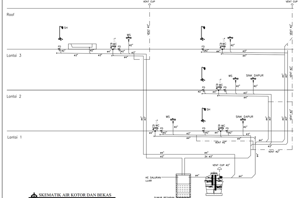 CAD Drawing - Desain dan Gambar CAD 2D - 17