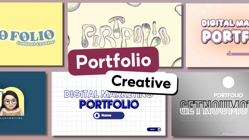 Jasa Desain CV (Curriculum Vitae) & Portofolio - Portofolio & CV