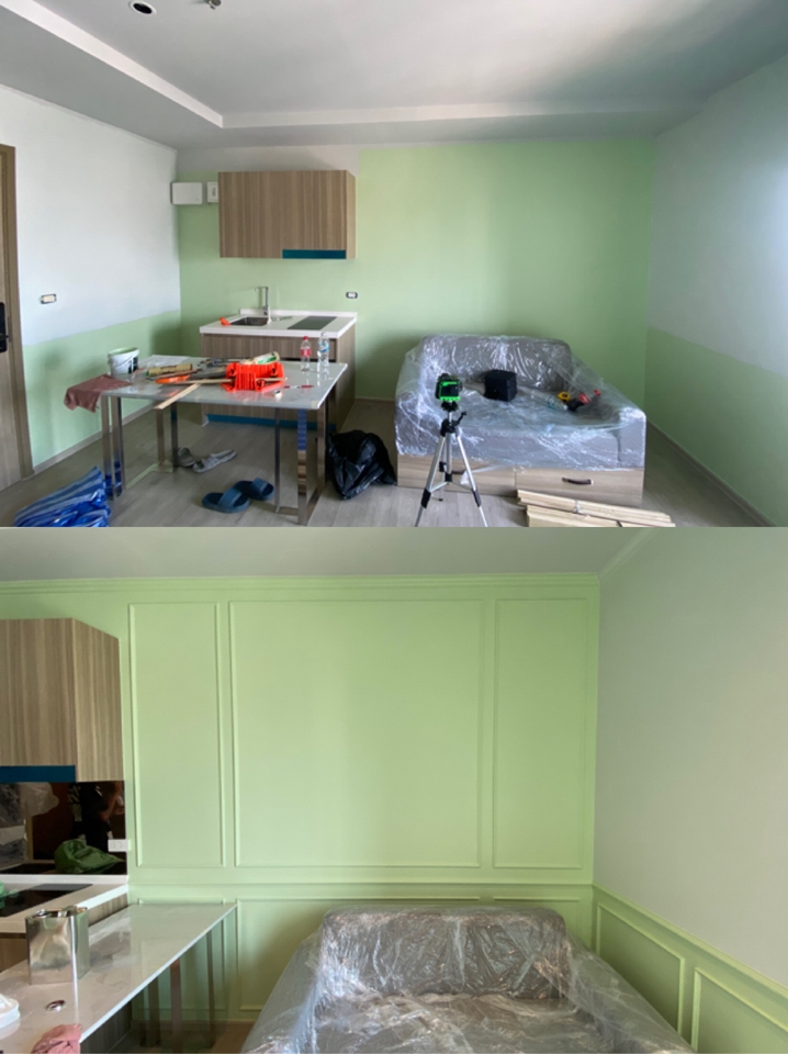 รับทาสี - ให้บริการทาสีภายในและภายนอก ผนัง, เพดาน, อาคาร โดยทีมช่างผู้เชี่ยวชาญ - 7