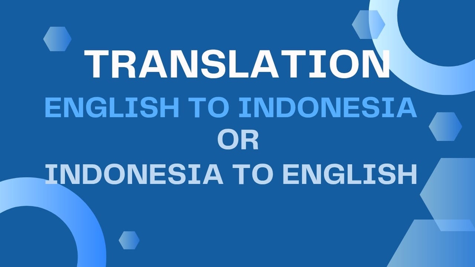 Jasa Penerjemah Bahasa Inggris ke Indonesia dan Indonesia ke Inggris - Penerjemah Online untuk Dokumen, Artikel, dan Jurnal.