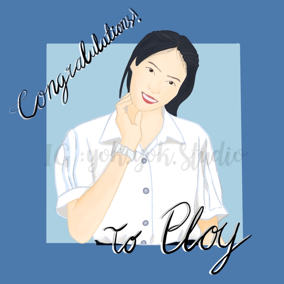 Portrait Illustration - Portrait digital painting ( human / animal / thing ) - 4