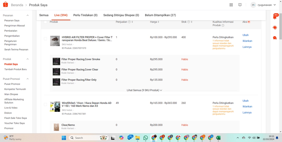 Jasa upload produk Shopee, jasa upload produk Tokopedia, update produk toko online, upload produk di marketplace