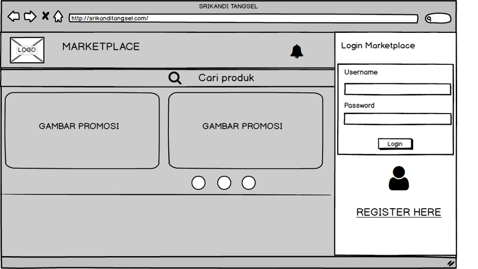 Jasa Lainnya - JASA PEMBUATAN WIREFRAME/MOCKUP APLIKASI / WEB SEDERHANA - 3