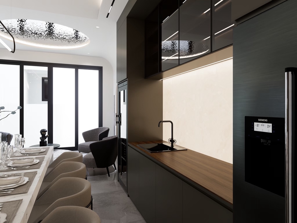 ออกแบบตกแต่งภายในบ้าน สไตล์โมเดิร์น หรูหรา