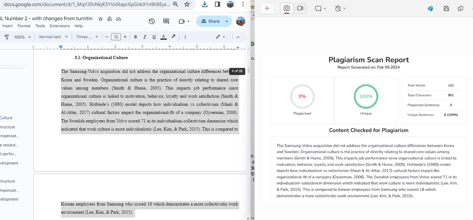 Jasa cek plagiarisme turnitin online untuk memastikan keaslian konten skripsi atau artikel Anda.