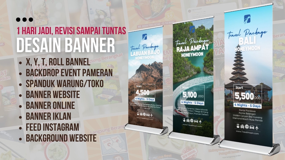 Banner Online - Desain Social Media, Marketplace, Banner Cetak, Banner Online, Media Promosi Cepat dan Berkualitas - 1