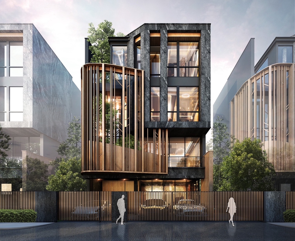 ออกแบบตกแต่งภายในและภายนอก - ออกแบบงานสถาปัตยกรรม ทุกประเภทอาคาร และรับทำภาพ 3D PERSPECTIVE - 32