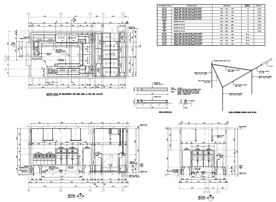 เขียนแบบวิศวกรรมและออกแบบโครงสร้าง - เขียนแบบไฟฟ้า, Electrical Drawing, Shop drawing ,As-bult drawing - 2