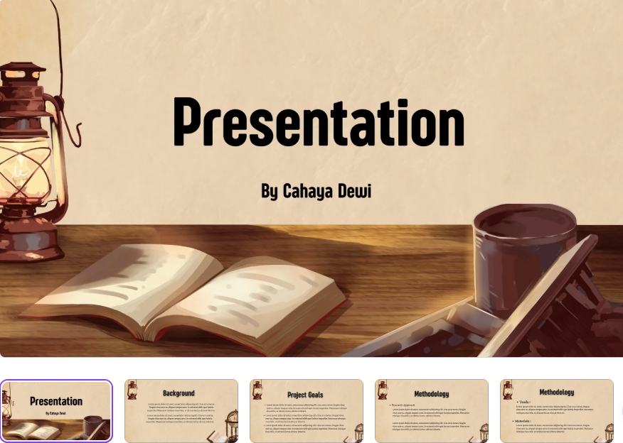 Presentasi - Jasa Desain Presentasi Profesional, Minimalis Dengan Canva 24 Jam Selesai - 3