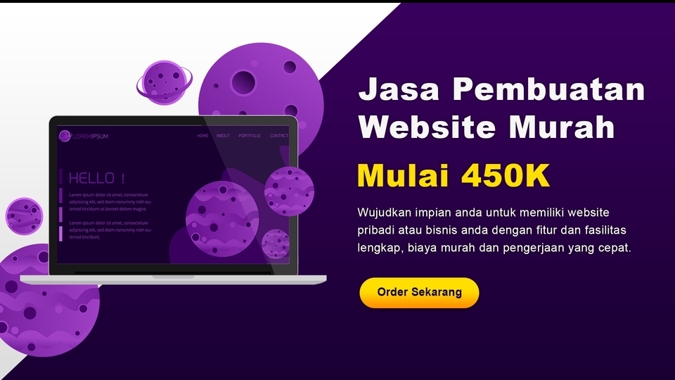 Web Development - Jasa Pembuatan Website Murah & Terjangkau | Harga Mulai 450k - 1