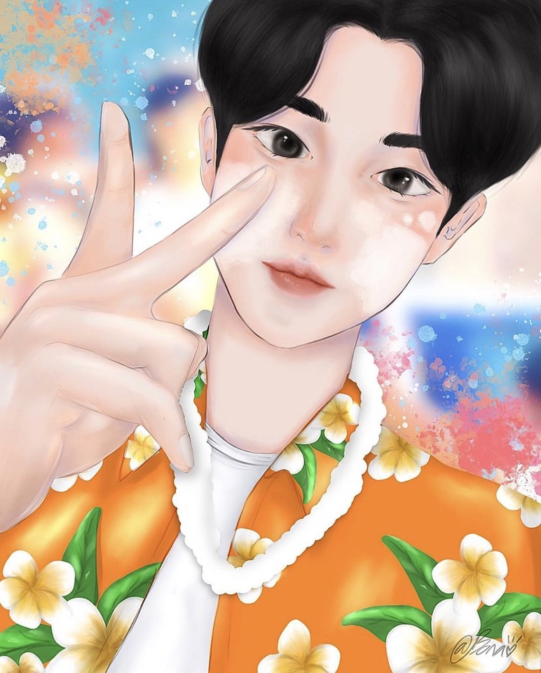 วาดแฟนอาร์ต - รับวาด Fanart /k-pop/ original character/ ปกนิยาย  - 6