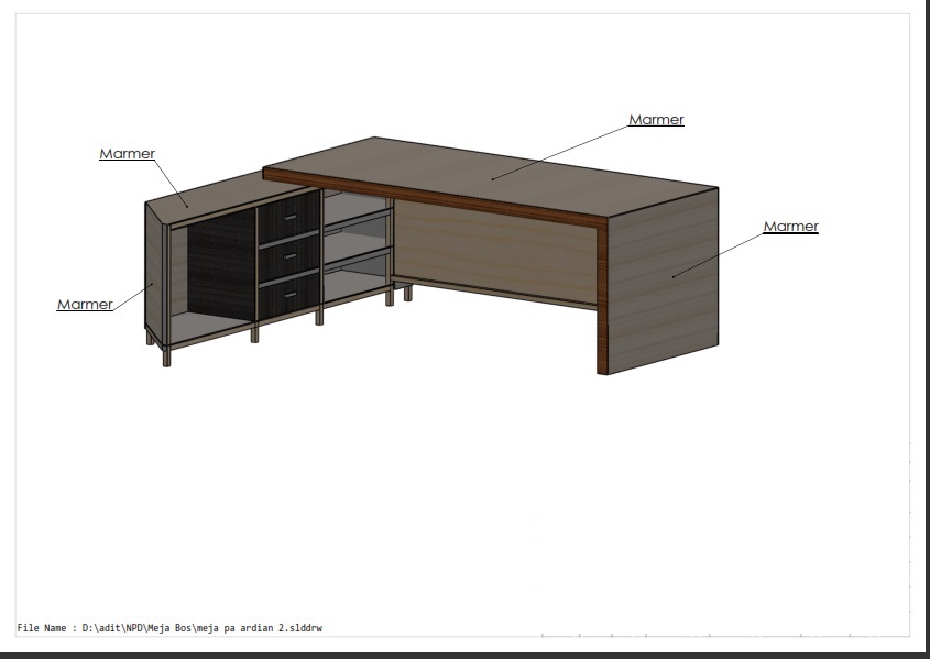 CAD Drawing - 2D/3D MODELING (1 - 4 hari jadi), SIMULASI GERAK (EXPLODE, ASSEMBLING, dsb) - 6