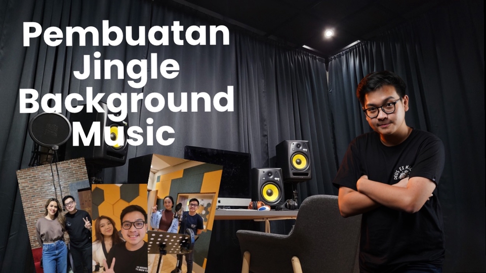 Jasa Sound Engineer / Edit Suara Video - Produksi Musik Jingle / Cover Berkualitas