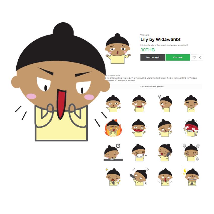 ออกแบบ LINE Sticker - Sticker line ในแบบที่ชอบและใช่ Style คุณ - 2