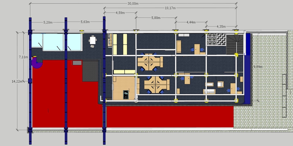 3D & Perspektif - DESIGN INTERIOR OR EXTERIOR BUILDING OR HOUSE FURNITURE IN 3D - 10