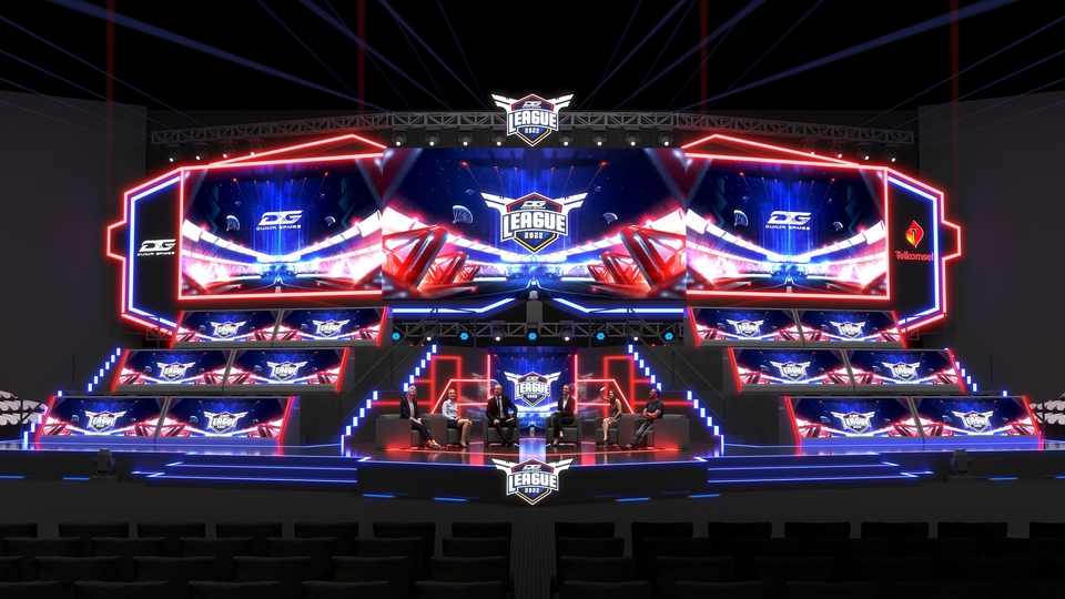 Jasa Desain Interior Toko / Ruko Kecil hingga Mewah - 3D Set Designer. Stage Booth Exterior & Interior