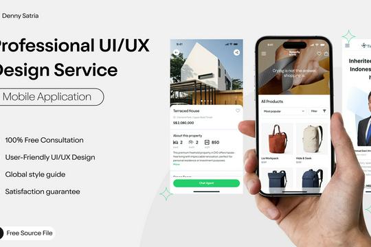 Jasa Pembuatan Desain UI/UX Design Mobile App Android & IOS | Figma