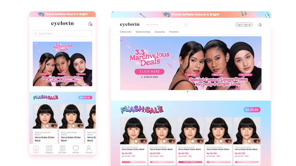 UI & UX Design - Clean Minimalist UI/UX Design Untuk E-Commerce, Landing Page, Company Profile. - 4