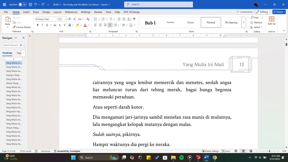 Jasa Lainnya - Layouting Buku | Novel - 7