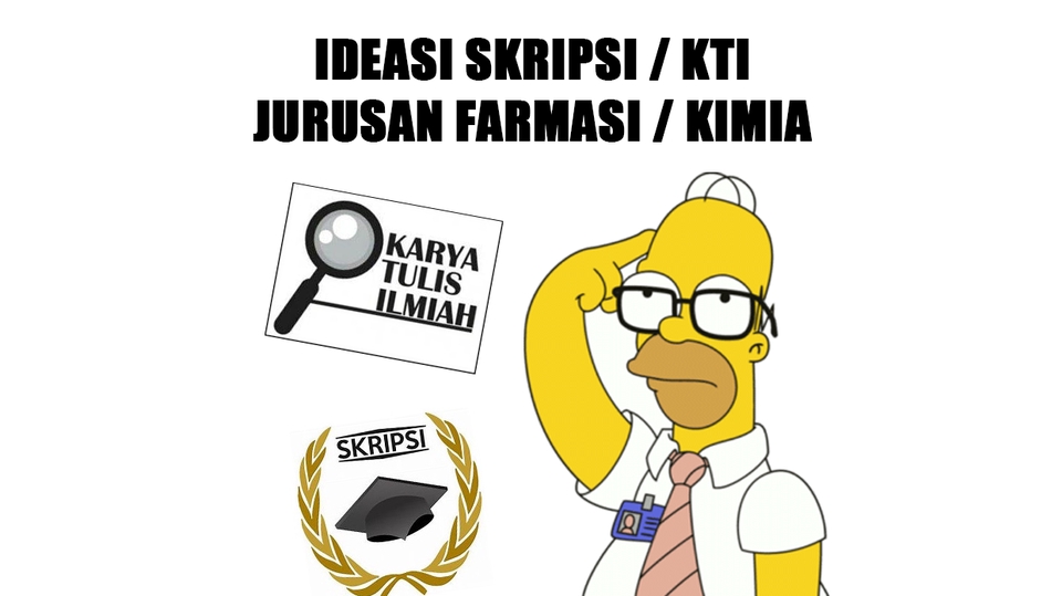 Jasa Lainnya - Jasa Konsultasi Ide Skripsi, Karya Ilmiah, Perlombaan Farmasi & Kimia - 1