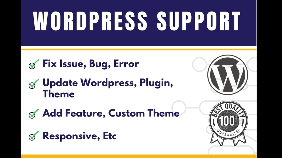 Technical Support - Jasa Perbaikan Wordpress (Fix Issue, Tambah Fitur, Responsive, dll) - 1