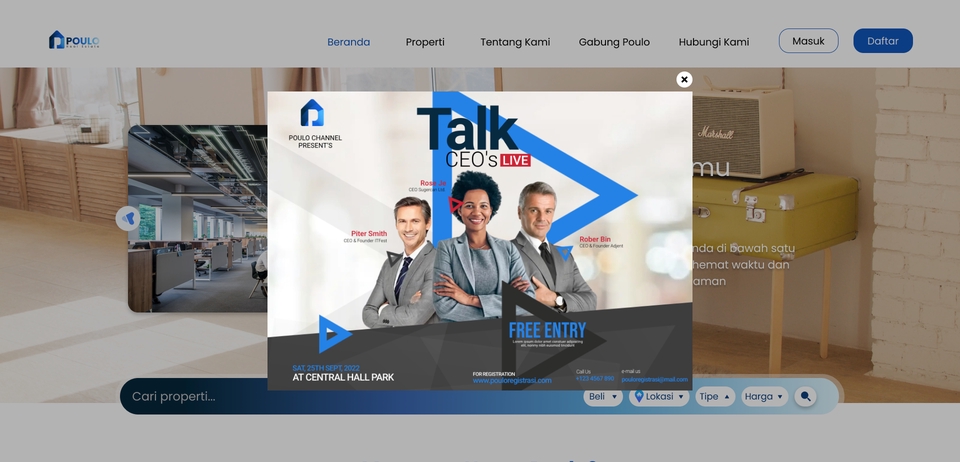 Desain Web - Modern Design Web on Figma | UI/UX Design | Landing Page - 4