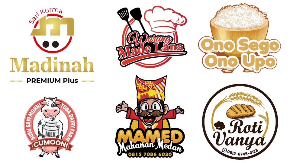 Bikin logo café & UMKM yang simpel, elegan, dan mudah diingat pelanggan