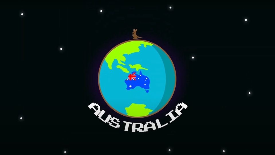 Motion Graphics - ออกแบบ Motion Graphics " Australia " - 1