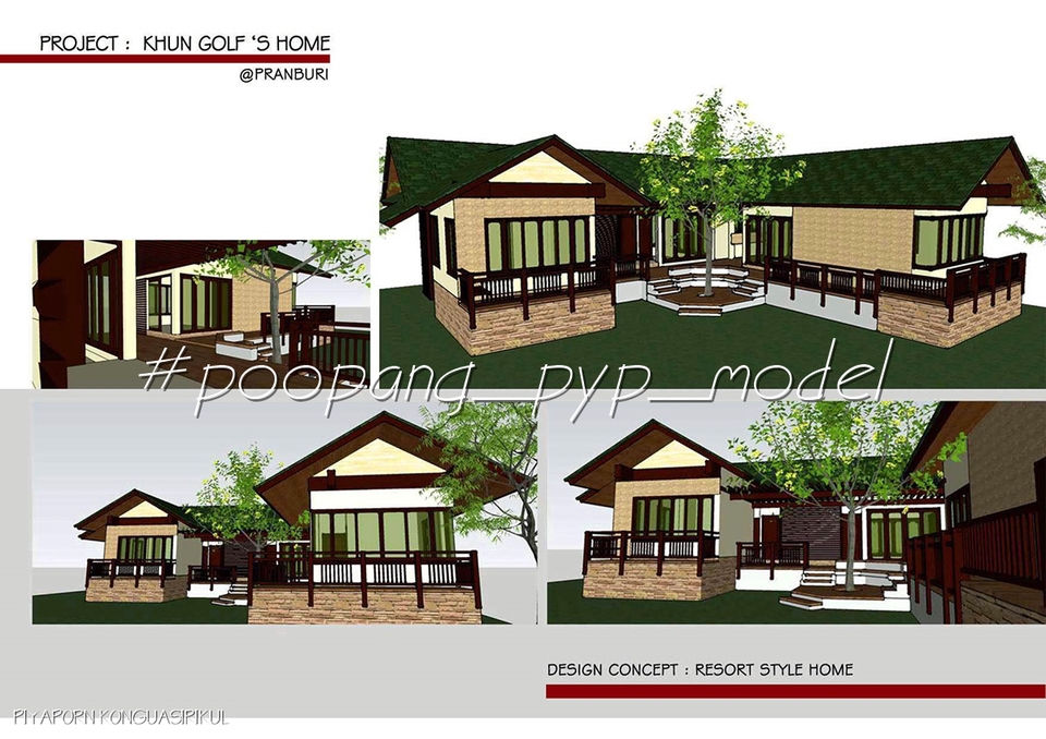 เขียนแบบวิศวกรรมและออกแบบโครงสร้าง - REVIT, AUTO CAD, SKETCH UP, PHOTOSHOP - 11