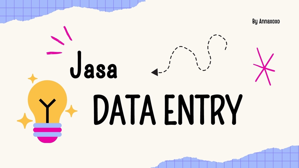 Jasa data entry freelance, input data online, entri data, excel, mengumpulkan data, merangkum data.
