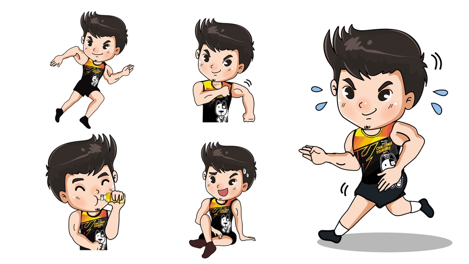 ออกแบบ LINE Sticker - รับวาดและออกแบบสติกเกอร์ไลน์ - 10