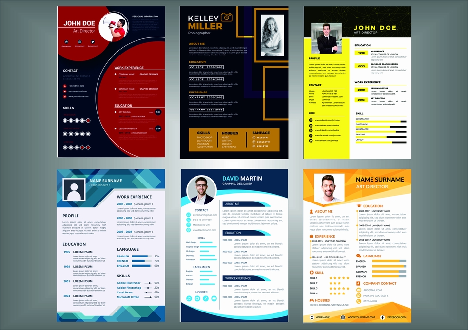 Portfolio & Resume - DESAIN CV/RESUME KREATIF (1 HARI JADI) BEBAS REVISI!!! - 2