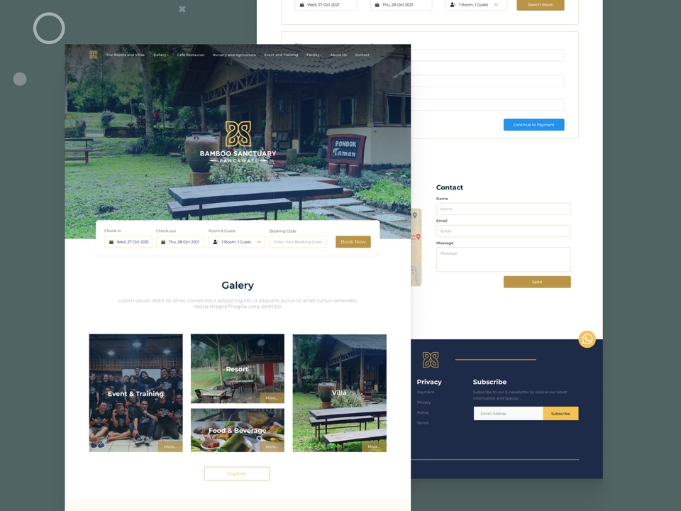 Jasa pembuatan website profesional dengan desain modern dan responsif untuk perusahaan Anda.