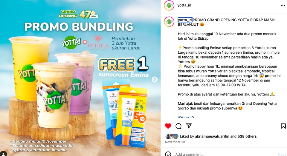 Caption Sosial Media - Jasa brief konten dan caption Instagram - 6