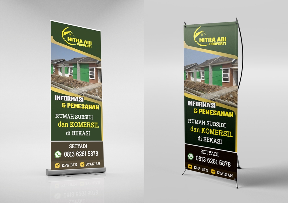 Digital Printing - DESAIN BANNER, X BANNER, ROLL BANNER, BALIHO ( FREE REVISI ) - 6