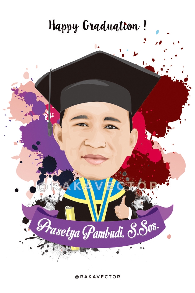 Gambar Potret - Vector Portrait and Lanscape, 24 Jam Jadi - 3